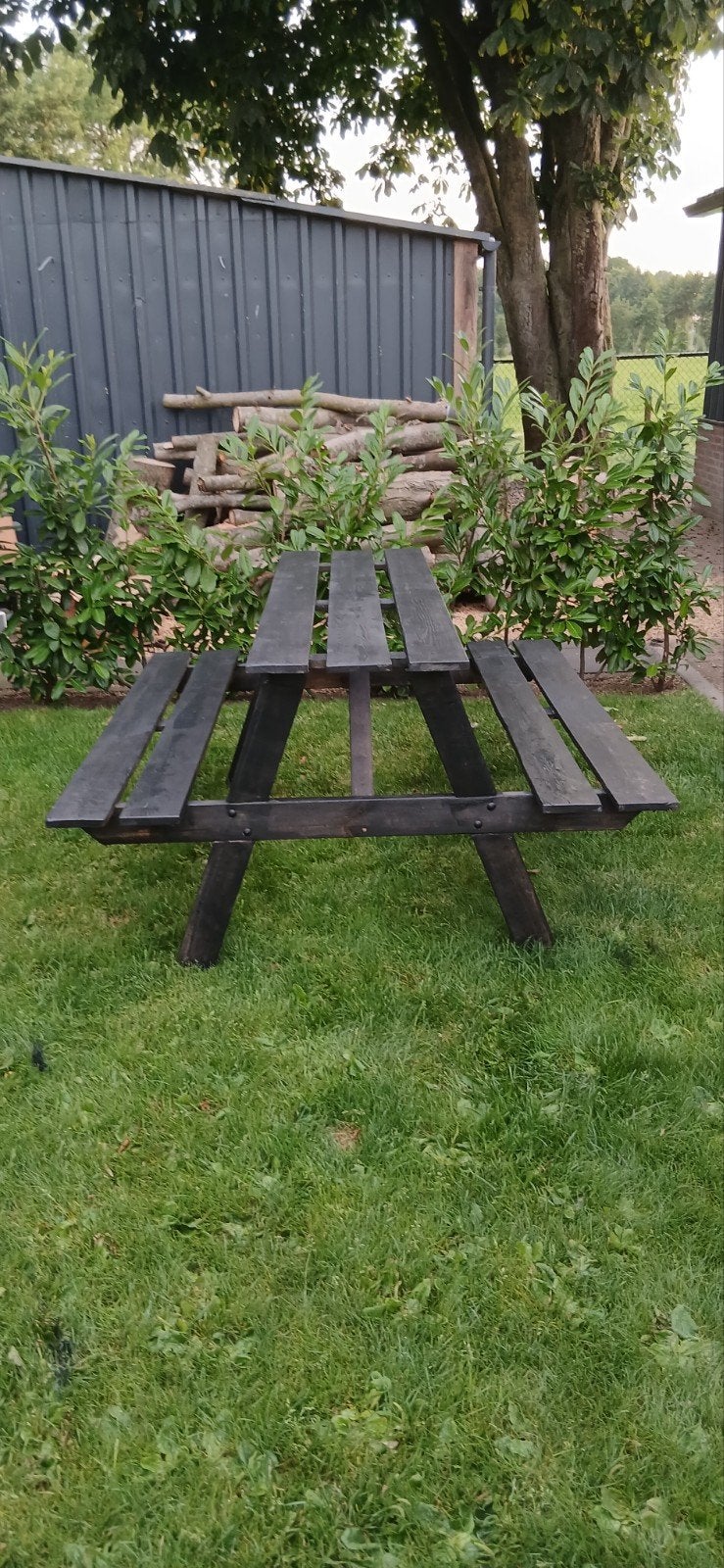 prachtige picknicktafel, Ophalen, Rechthoekig, Hout