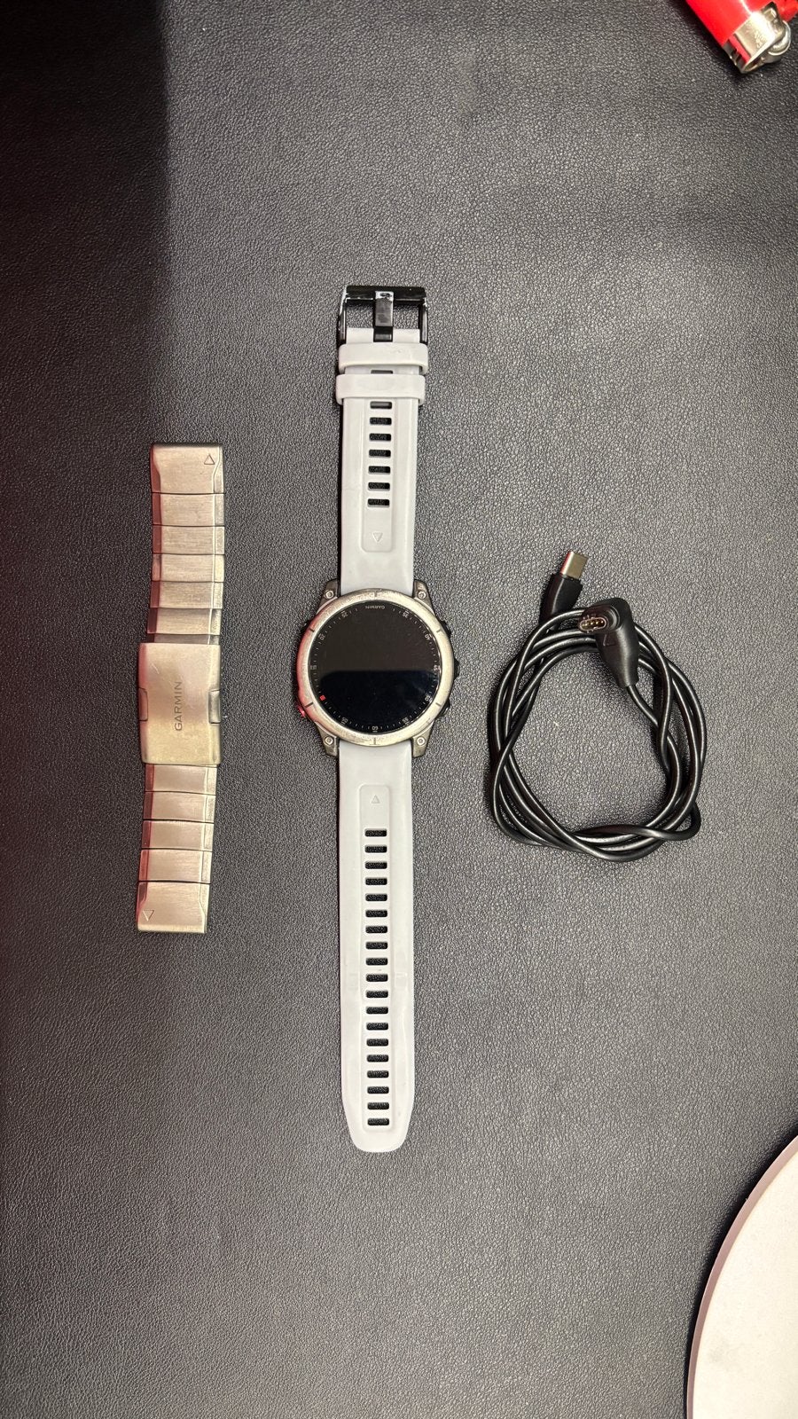 Garmin Epix Titanium Gen 2 (47mm), Sieraden, Tassen en Uiterlijk, Afstand, Wit, IOS, Ophalen of Verzenden