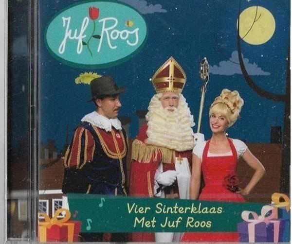 Juf Roos Vier sinterklaas met juf Roos (in plastic), Ophalen of Verzenden, Nieuw in verpakking, Sinterklaas