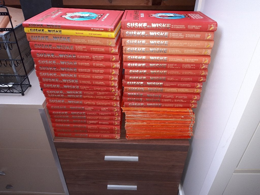 Suske en Wiske serie boeken plus Schanulleke, Ophalen, Willy Vandersteen, Zo goed als nieuw, Meerdere stripboeken