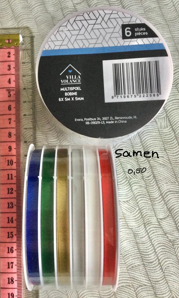 Lint nw 2 rollen per set, Ophalen of Verzenden, Nieuw
