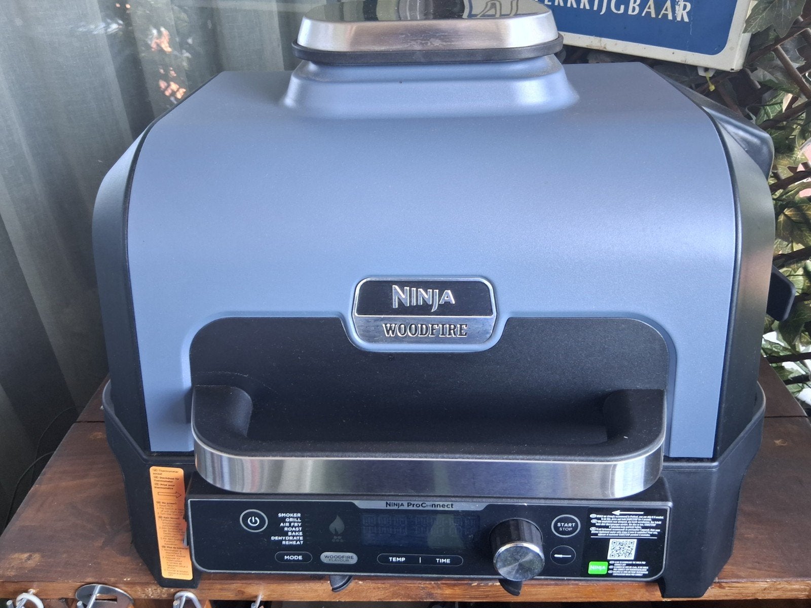 Ninja Woodfire Pro Connect Elektrische BBQ & Smoker, Ophalen, Nieuw, Ninja