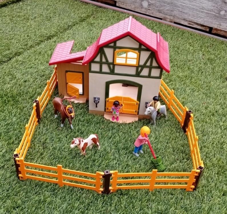 Playmobil kleine manege, Ophalen, Gebruikt, Los playmobil