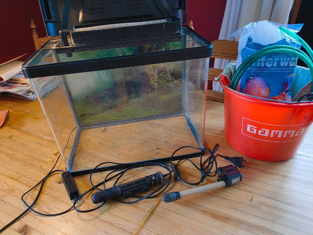 aquarium, Dieren en Toebehoren, Ophalen, Gebruikt, Inclusief deksel, Overige merken