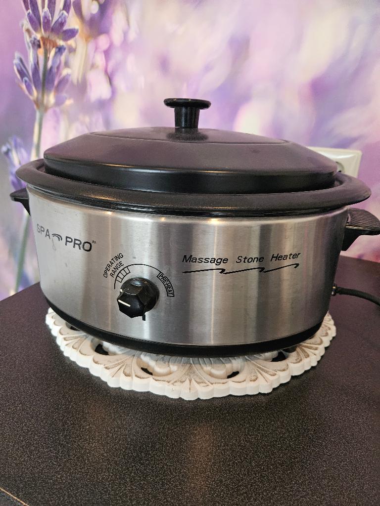Hotstone pan, Sport en Fitness, Massageproducten, Ophalen, Zo goed als nieuw, Hotstone