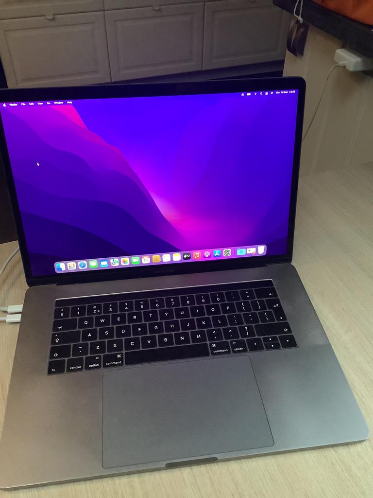 Macbook Pro 15” (eind 2016), MacBook Pro, Gebruikt, 2 tot 3 Ghz, 512 GB