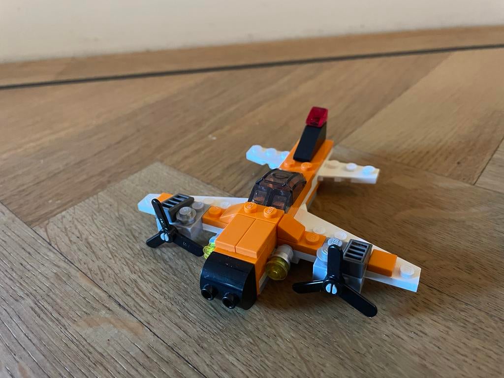 Lego Creator 5762: Propeller Vliegtuig, Kinderen en Baby's, Speelgoed | Duplo en Lego, Ophalen, Zo goed als nieuw, Complete set