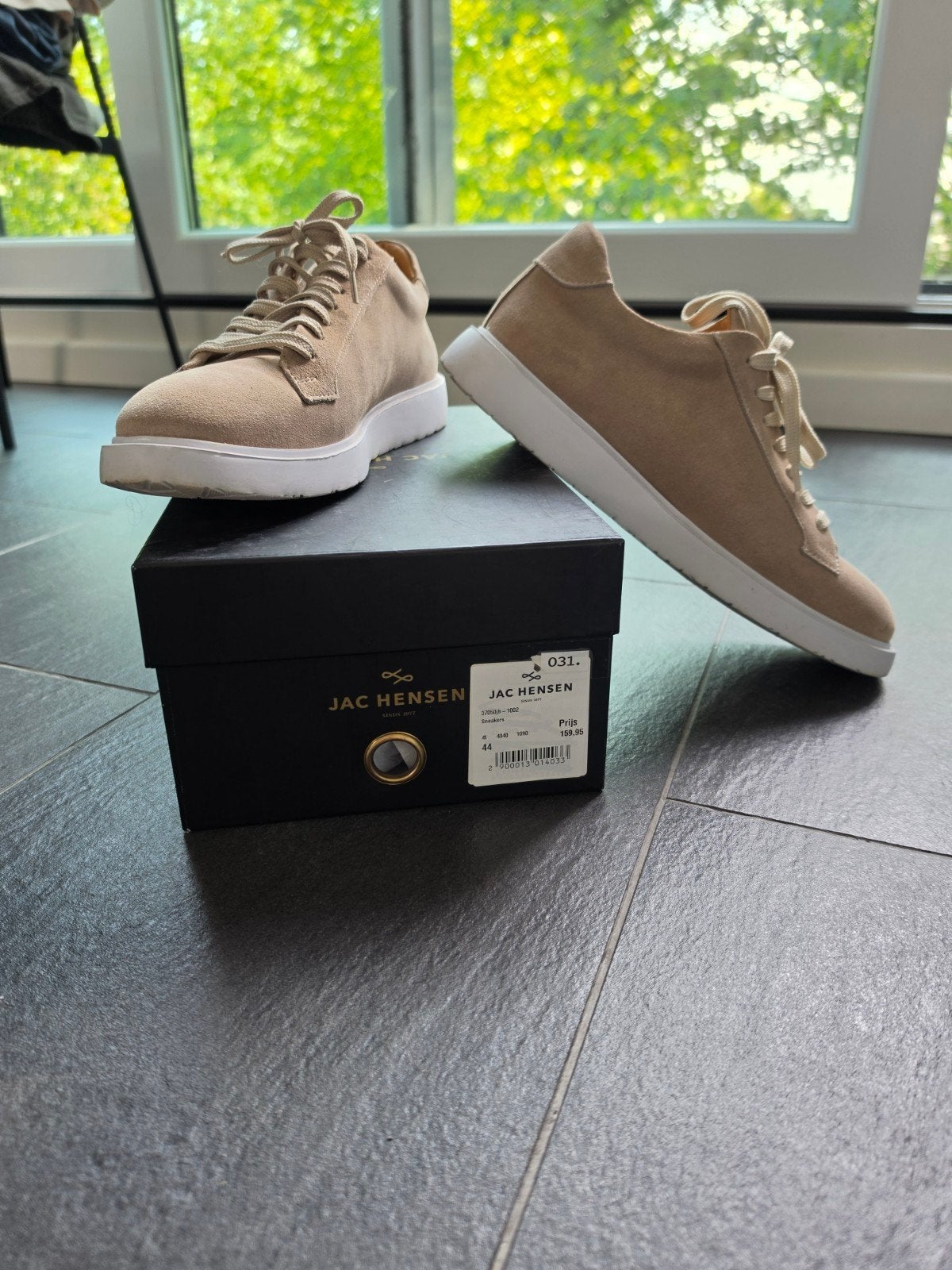 Jac Hensen suède sneakers - Maat 44 -  Nieuw, Overige kleuren, Nieuw, Ophalen of Verzenden, Sneakers of Gympen