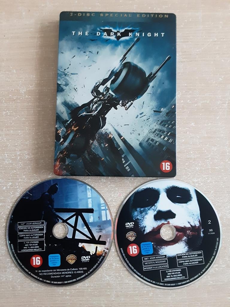 Film The Dark Knight Stealbox 2disc Special Edition, Vanaf 16 jaar, Ophalen of Verzenden, Actie, Boxset