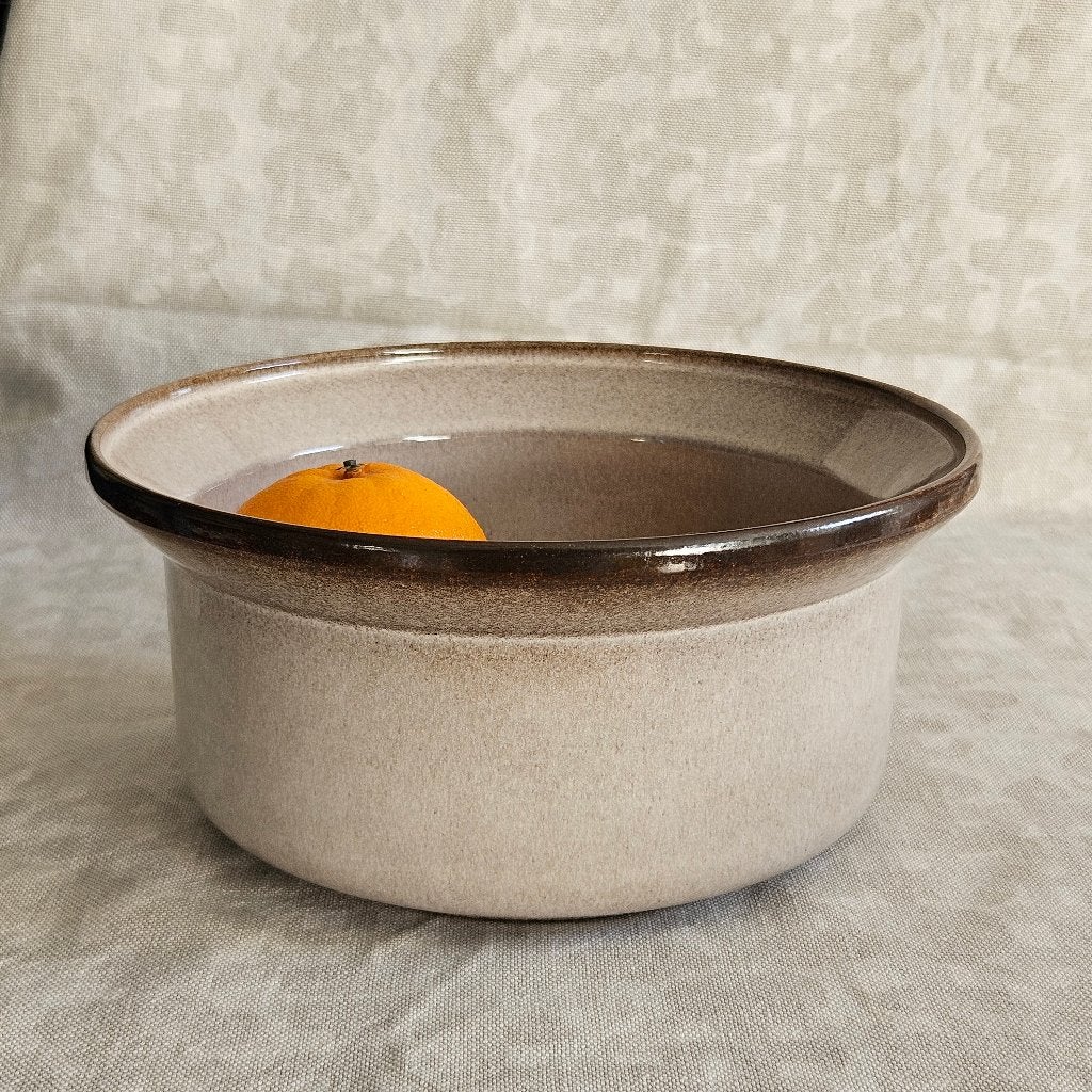 Huizen Holland Amsterdam Gris ronde schaal Ø21 cm | per stuk, Huis en Inrichting, Keramiek, Ophalen of Verzenden, Nvt, Overige stijlen