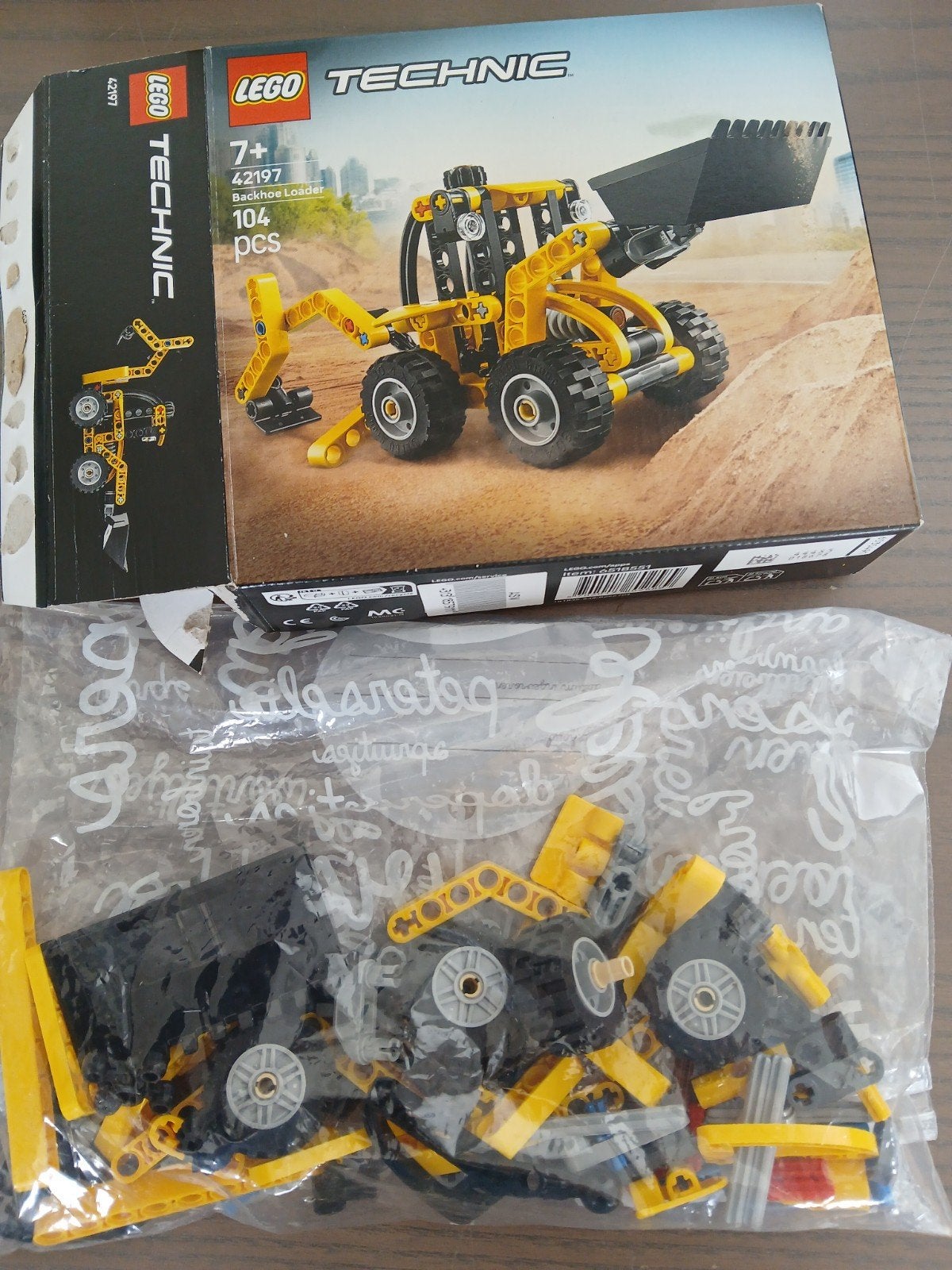 Lego 42197 graaflaadmachine, Compleet, Lego, Ophalen of Verzenden, Zo goed als nieuw