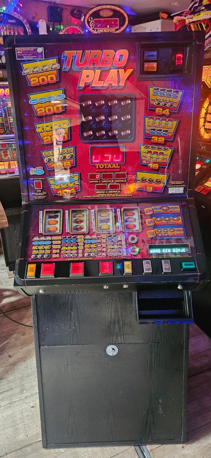 turbo play barcrest, Overige munten, Ophalen, Gebruikt