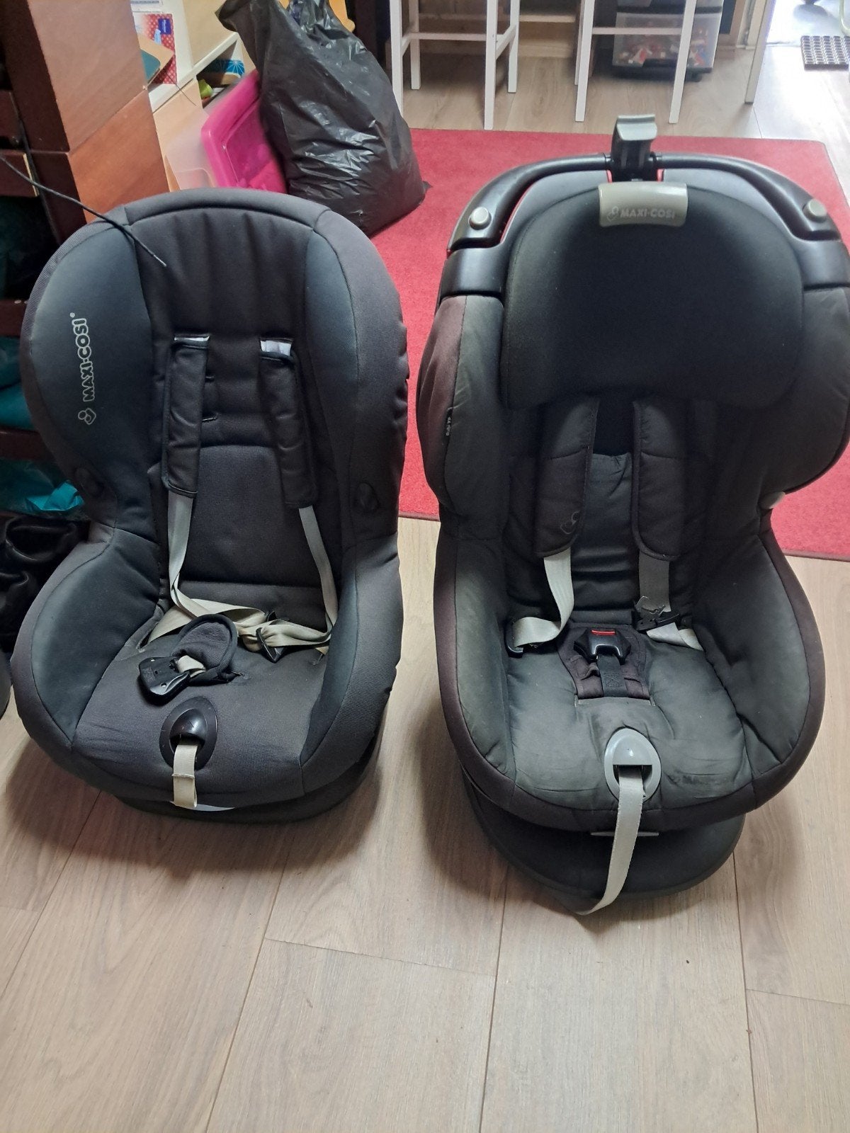 Autostoel 2x  autozitje, 9 t/m 18 kg, Ophalen, Overige merken, Gebruikt