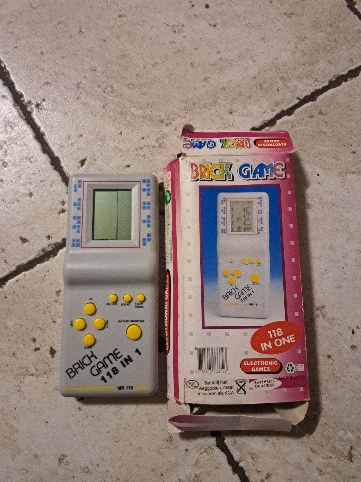 Brick Game MR 118 - 118 in 1 Elektronische Spellen, Spelcomputers en Games, Ophalen of Verzenden, Overige merken, Zo goed als nieuw