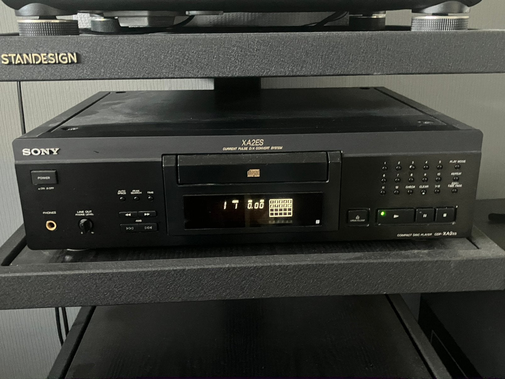 Sony CDP-XA2 CD, Ophalen of Verzenden, Zo goed als nieuw, Sony