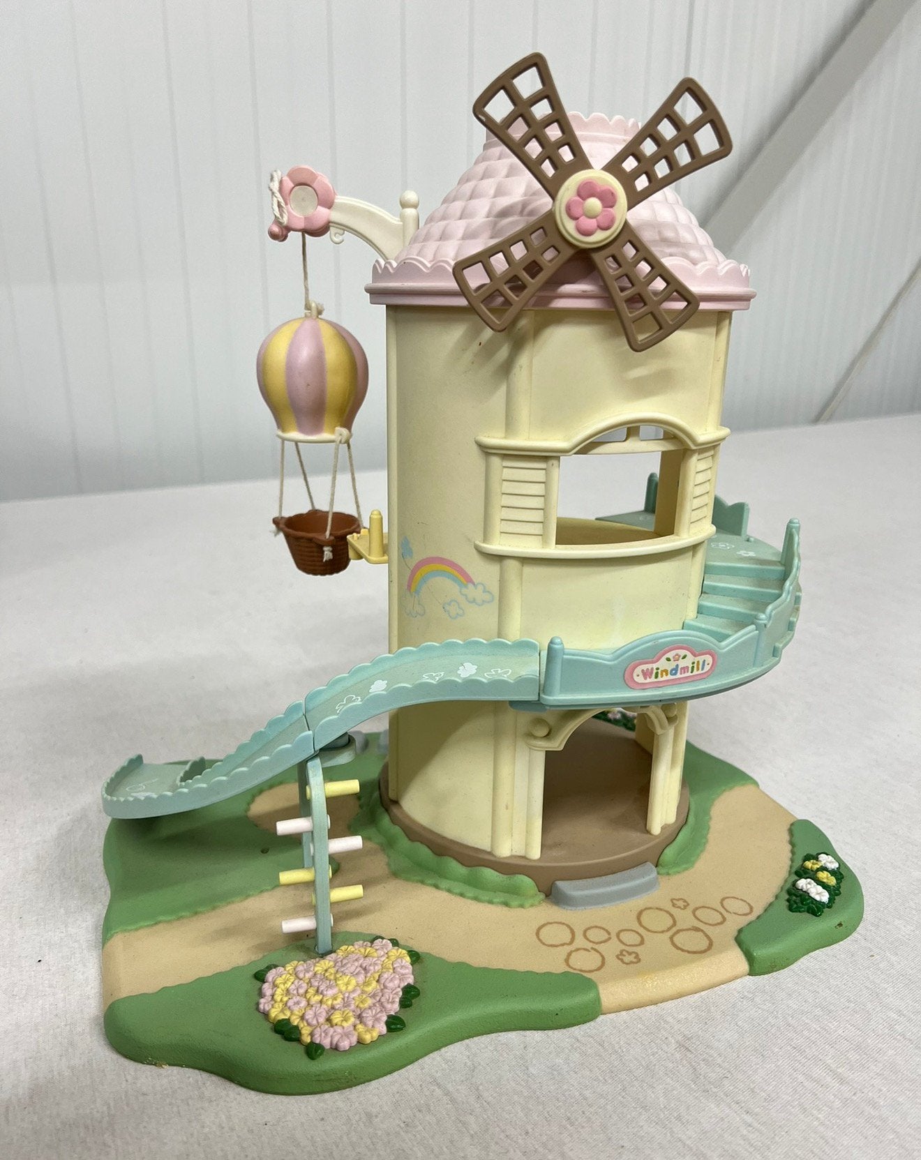 Vintage Calico Critters-Sylvanian Families Speelhuis molen, Poppenhuis, Ophalen of Verzenden, Zo goed als nieuw, H