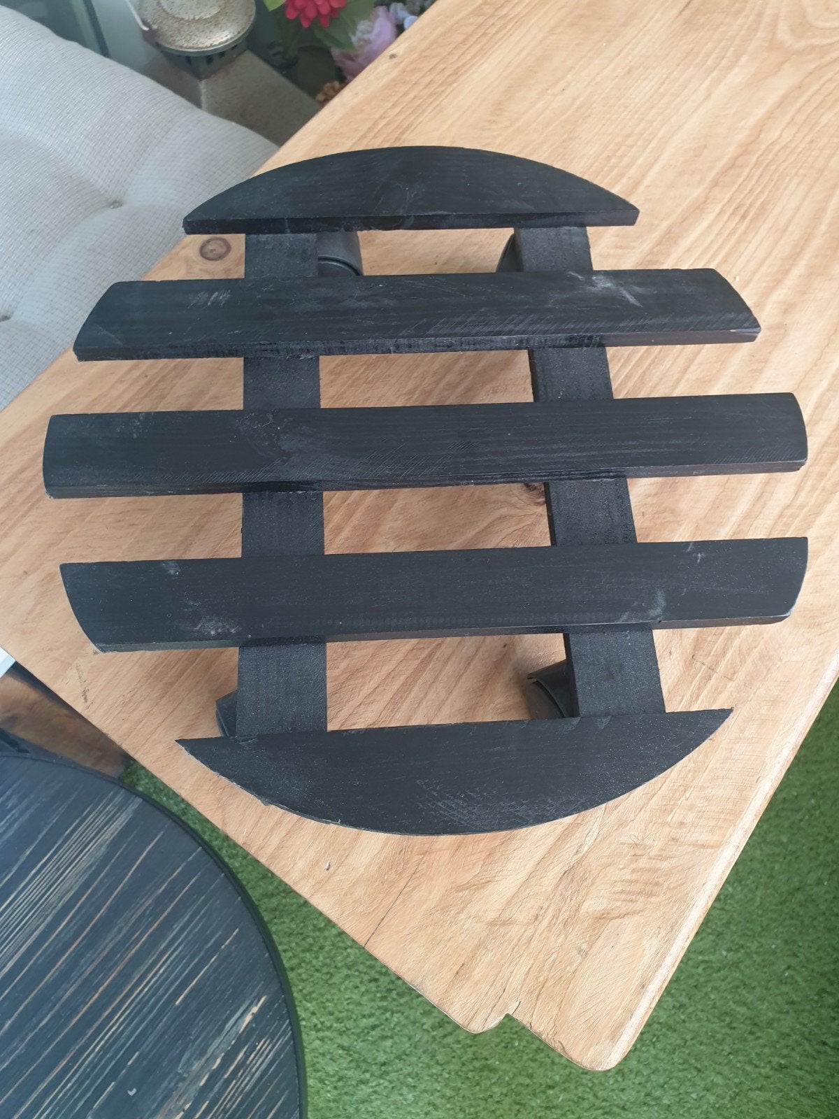 Te koop verrijbaar plato, Tuin en Terras, Ophalen, Hout