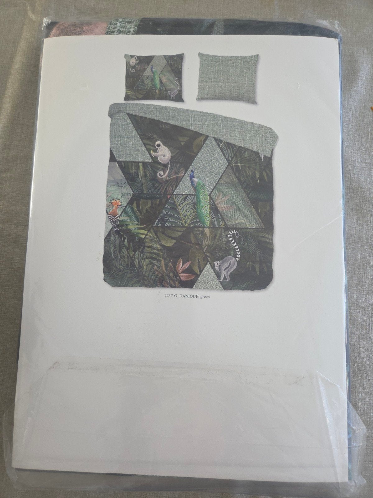 Dekbedovertrek 1 persoons 140x200x220 Nieuw!, Ophalen of Verzenden, Nieuw, Eenpersoons, Dekbedovertrek