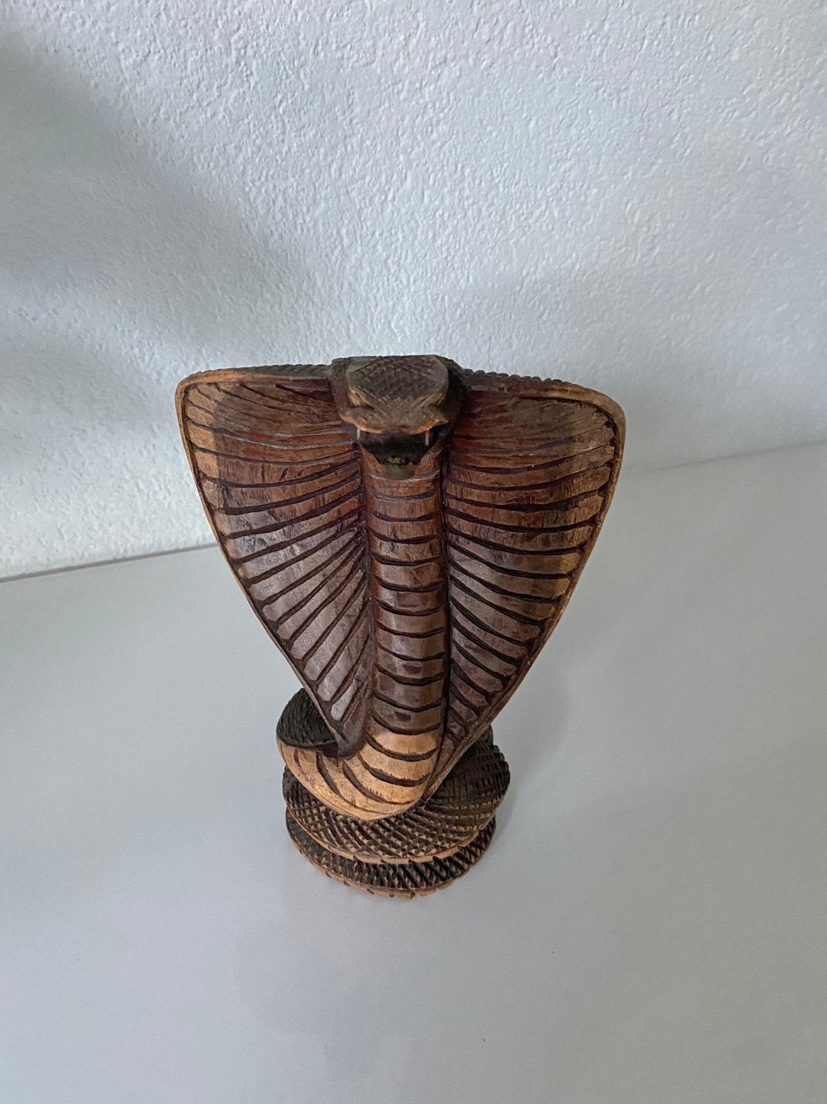 Beekdje cobra/slang, hout, Ophalen
