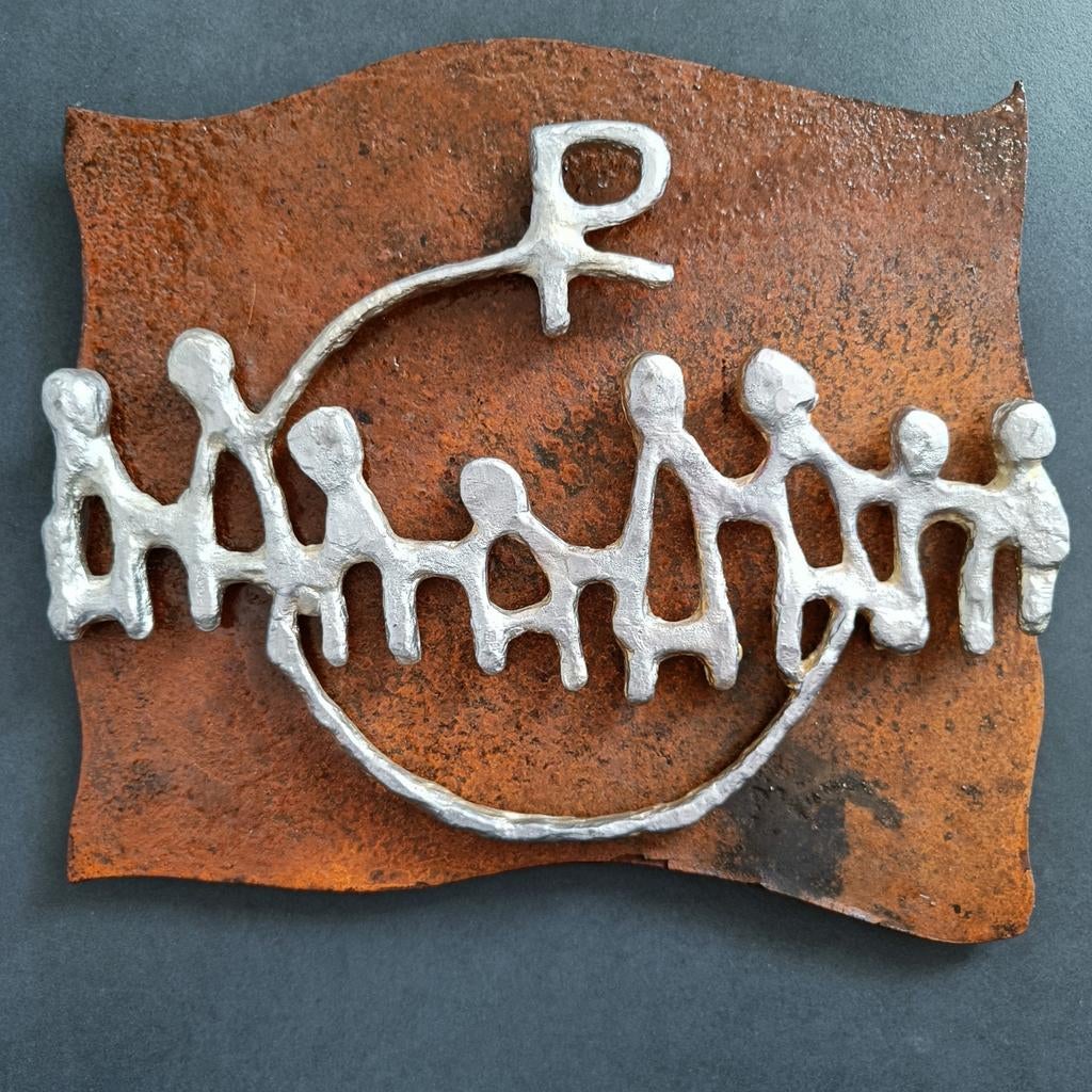 Chiro muur sculptuur Octaaf Rutten, Ophalen of Verzenden