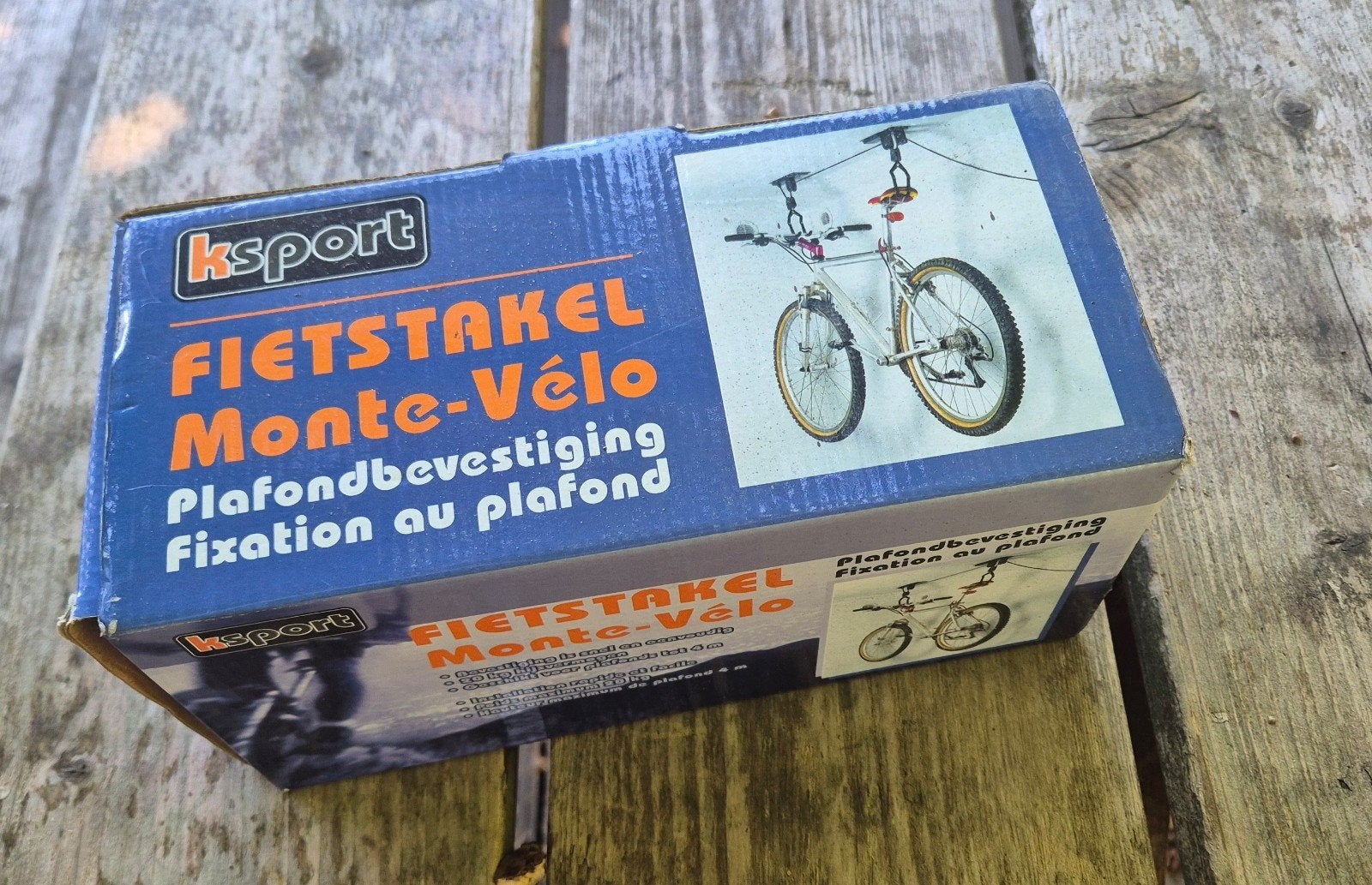 Ksport Fietsstakel Plafondbevestiging Monte-Vélo, Ophalen of Verzenden, Nieuw, Ksport