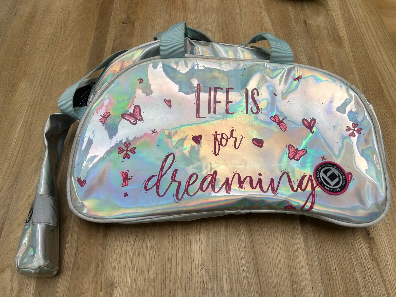 Hockeytas ‘life is for dreaming’, Ophalen of Verzenden, Gebruikt, Tas