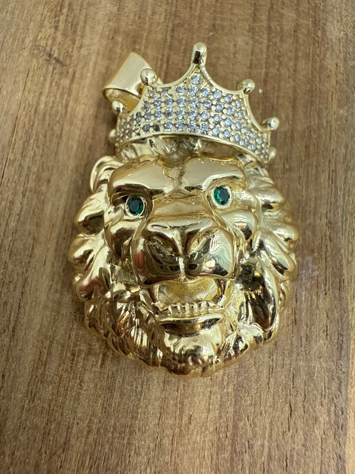 Prachtige 14 karaats gouden leeuw hanger | ITALY, Ophalen of Verzenden, Nieuw, Goud, Goud