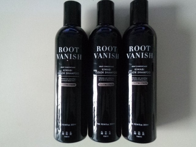 3 st. Kiwabi color shampoo dark brown ( nieuw ), Ophalen of Verzenden, Nieuw, Shampoo of Conditioner