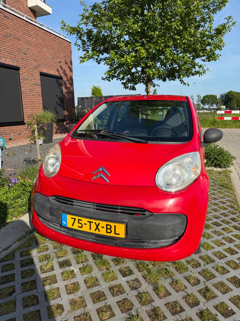 Citroën C1 1.0 5-DRS 2007 Rood, Voorwielaandrijving, 4 stoelen, C1, 68 pk