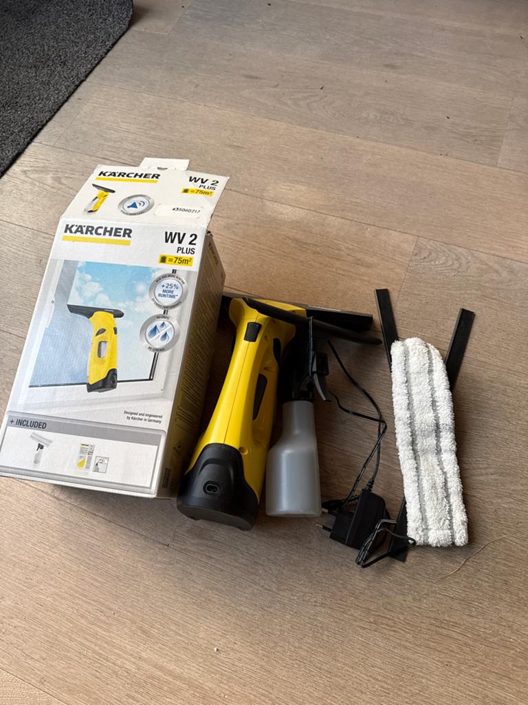 Kärcher WV 2 Plus Raamwisser - Nieuwstaat, Ophalen of Verzenden