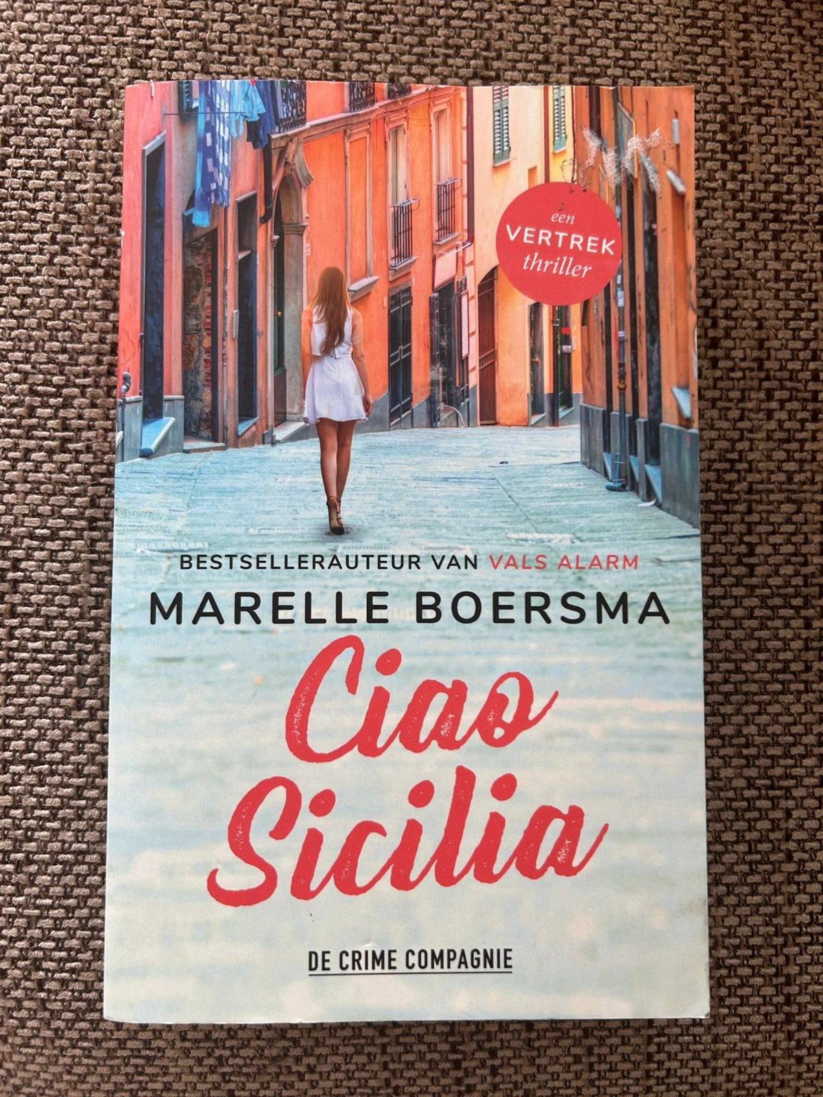 Marelle Boersma boek thriller titel Ciao Sicilia, Ophalen of Verzenden, Gelezen, Marelle Boersma, Nederland