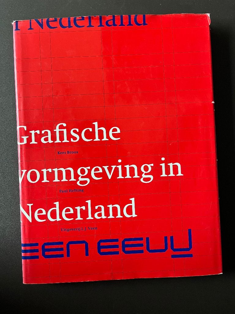 Een eeuw grafische vormgeving in Nederland, Ophalen of Verzenden, Zo goed als nieuw, Overige onderwerpen, Paul Hefting