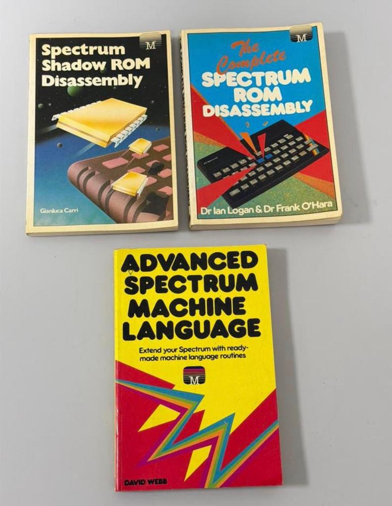 3x ZX Spectrum boeken ROM Disassembly + Machine Language, Computers en Software, Vintage Computers, Ophalen of Verzenden, H, H