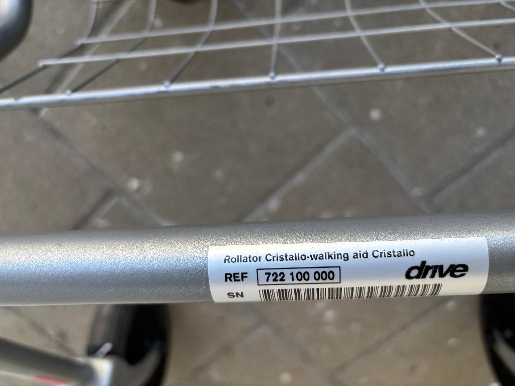 Nr 26 Rollator Drive zilver, Diversen, Rollators, Ophalen, Gebruikt, Drive, .