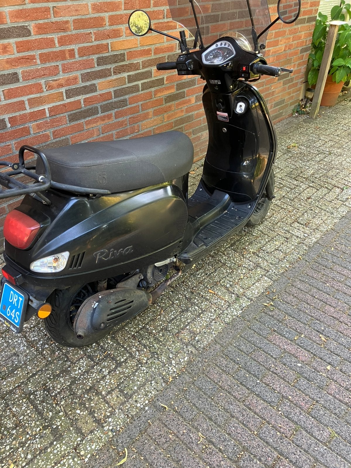 BTC Riva snorscooter Bj 2020, Fietsen en Brommers, Snorfietsen en Snorscooters, Ophalen of Verzenden, Zo goed als nieuw, Benzine