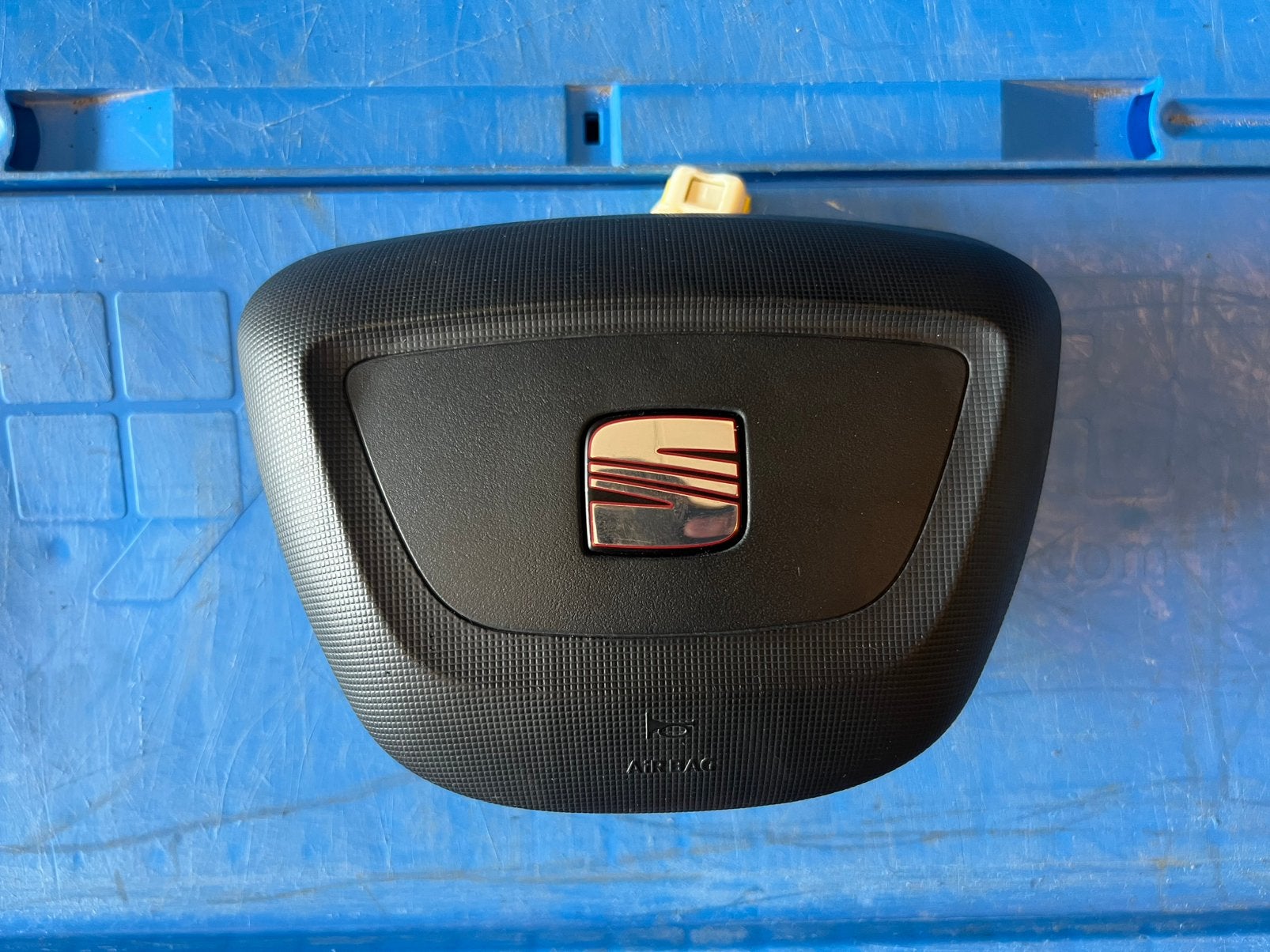Airbag Seat Ibiza IV stuurairbag stuur FR rode logo, Ibiza, Nieuw, Ophalen of Verzenden, Seat