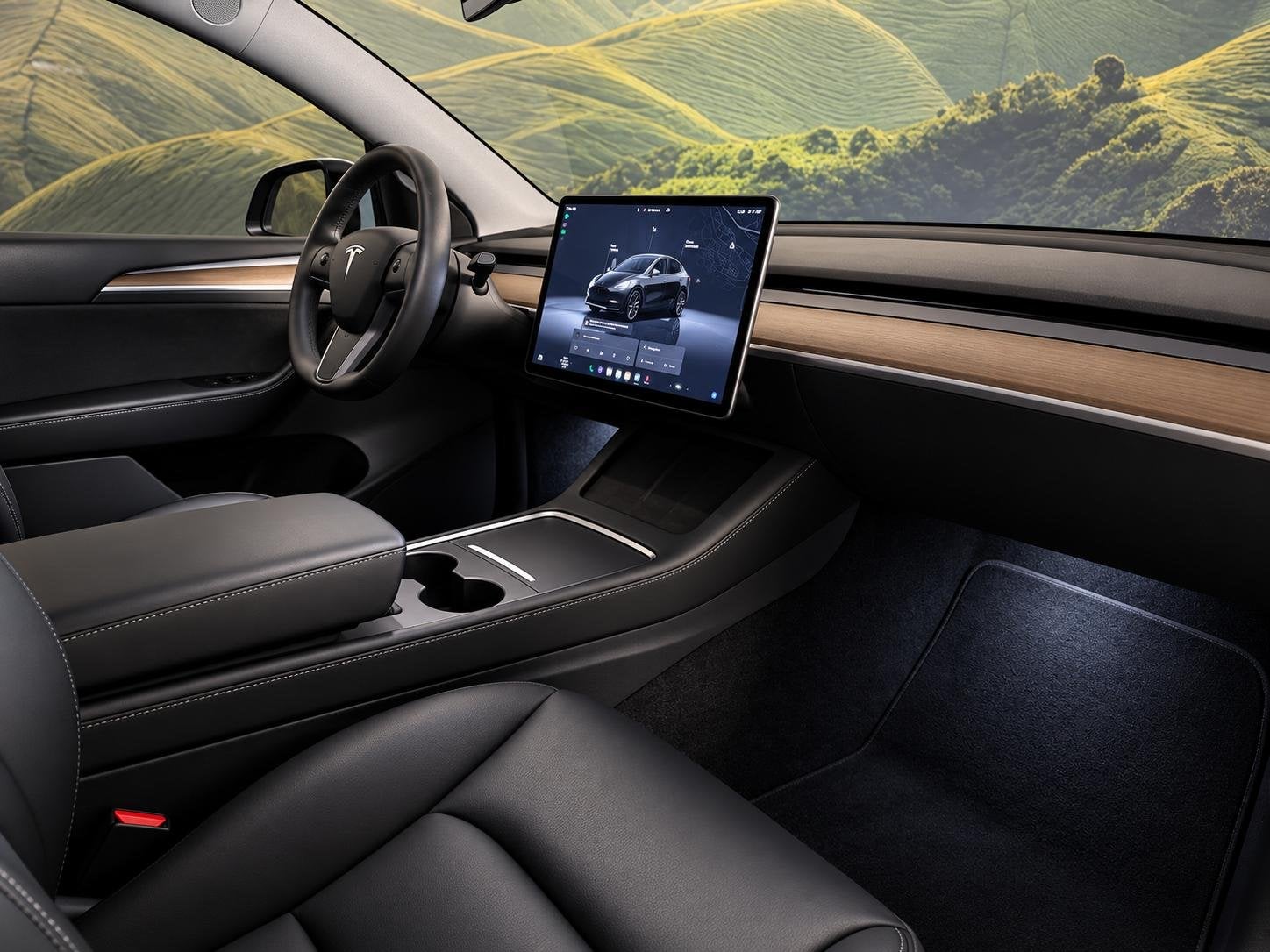 Tesla Model Y Long Range Dual Motor AWD 75 kWh, Auto's, Automaat, Stof, Gebruikt, 495 min