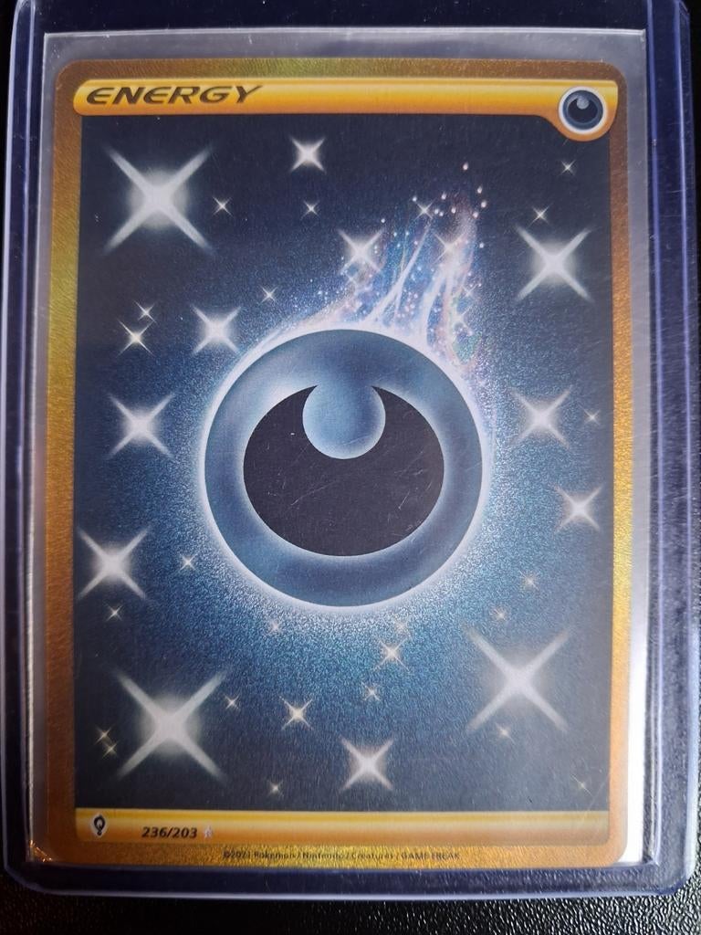 Dark energy 236/203, Ophalen of Verzenden, Zo goed als nieuw, Losse kaart, Foil