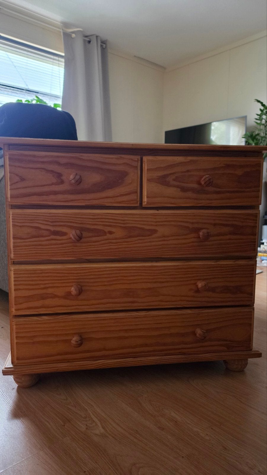 Houten ladekast met 5 laden -, Ophalen, Gebruikt