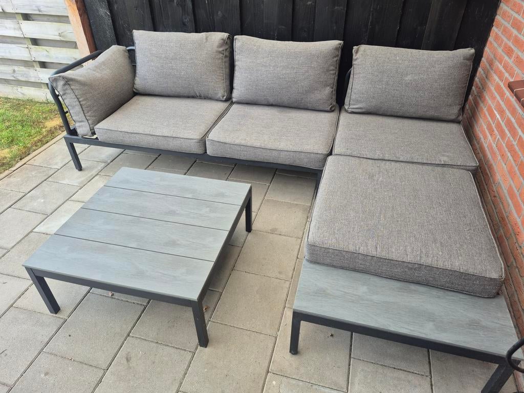 Nette loungeset, Tuin en Terras, Ophalen of Verzenden, Zo goed als nieuw
