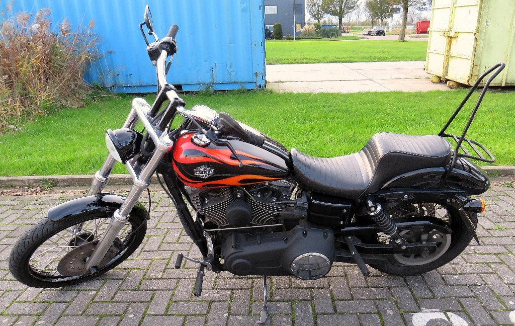 Harley Davidson FXDWG 2009, 2 cilinders, Sportuitlaat, Gebruikt, 1585 cc