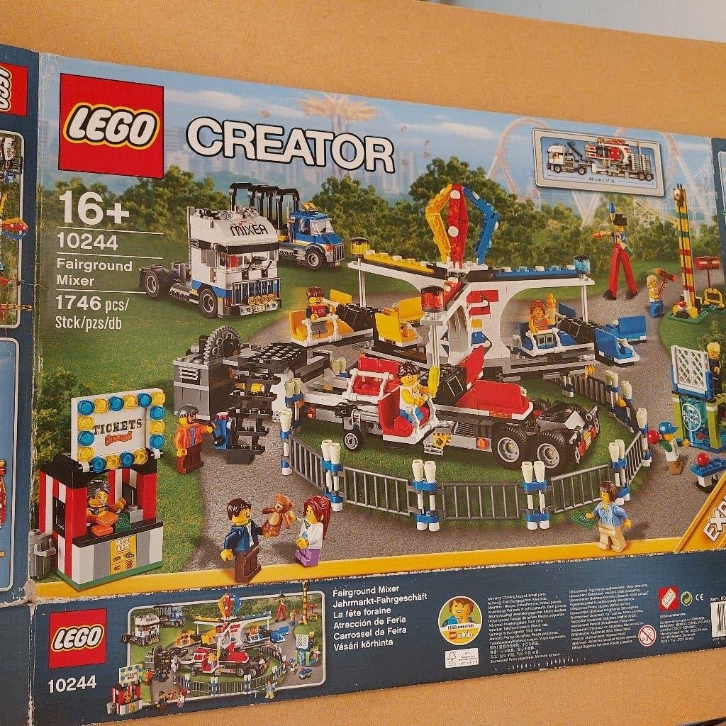 Lego Creator Expert 10244 Kermis Mixer, Ophalen of Verzenden, Zo goed als nieuw, Complete set, Lego