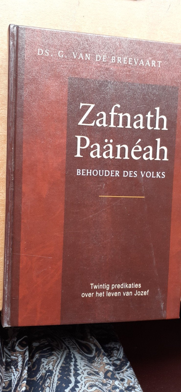 Zafnath Paaneah, ds. G.van de Breevaart, Boeken, Ophalen of Verzenden, Overige uitgevers