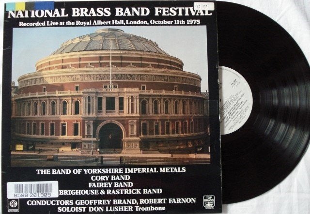 National Brass Band Festival 1975 - Royal Albert Hall, LP, Gebruikt, Ophalen of Verzenden, 12 inch