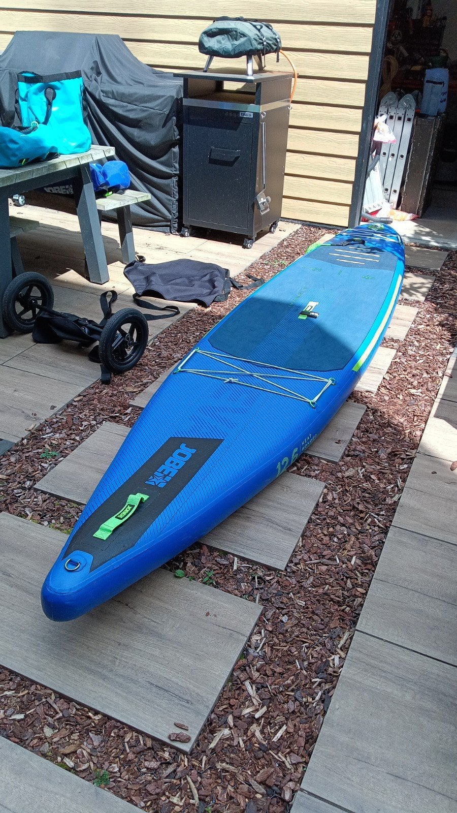 Jobe Neva 12.6 tourSUP board uitgebreide set, Ophalen, Zo goed als nieuw, SUP-boards