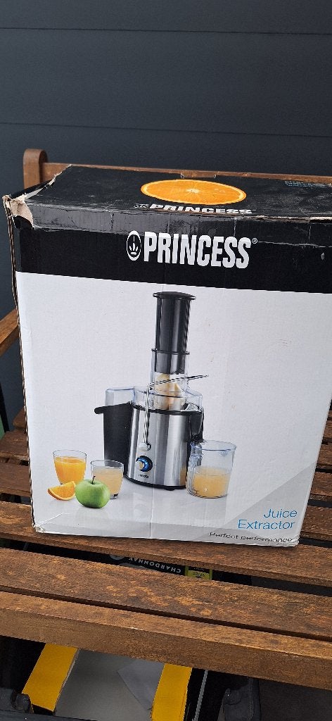 Princess Sapcentrifuge - Perfecte Juicer, Ophalen of Verzenden, Zo goed als nieuw, Elektrisch, Sapcentrifuge