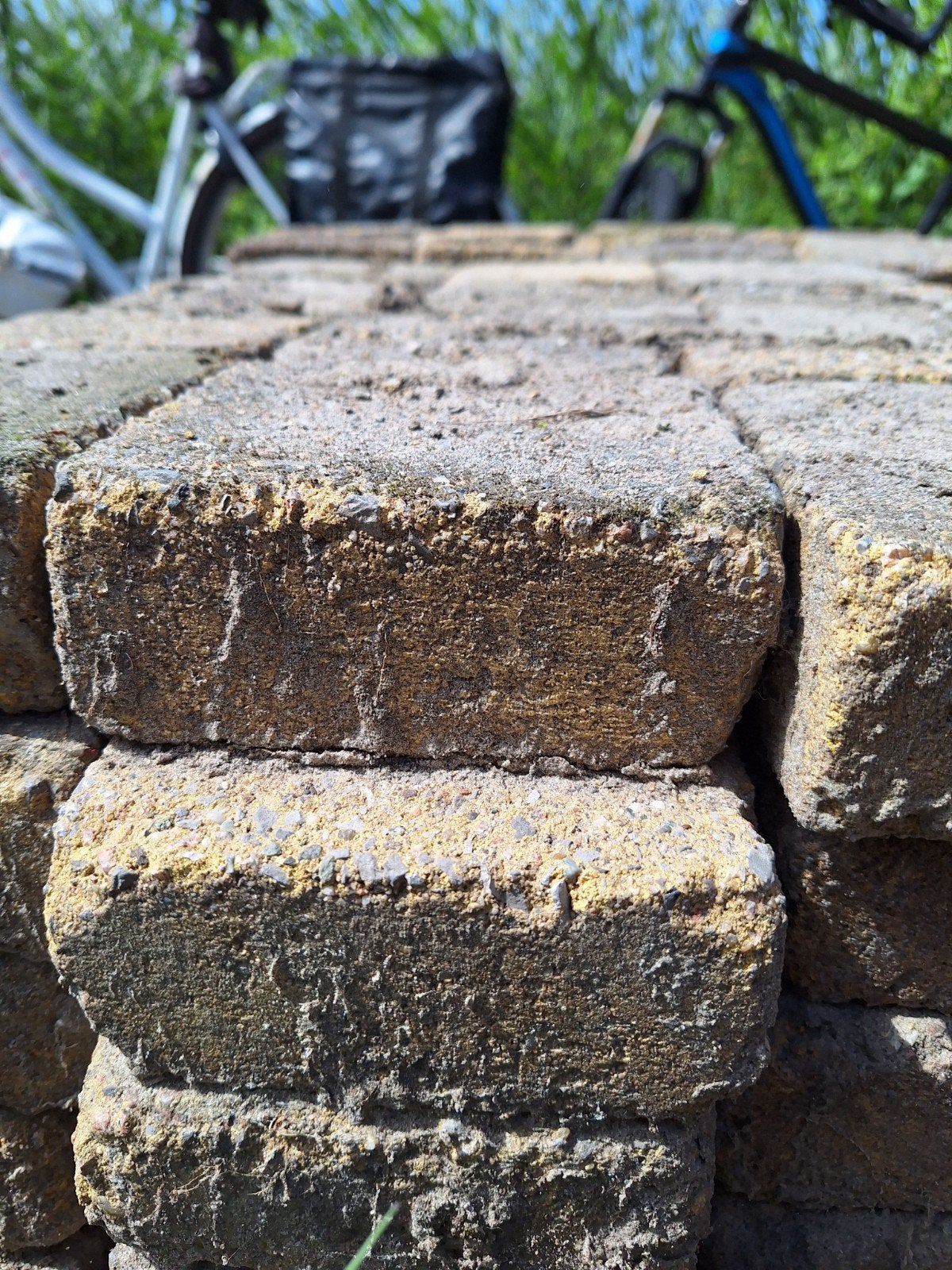 Gratis af te halen terrastegels 14x14 cm, Ophalen, Overige materialen, Gebruikt, 10 m² of meer