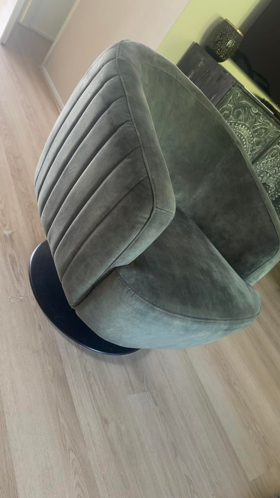 Zo goed als nieuwe draaibare fauteuil, Huis en Inrichting, Ophalen of Verzenden, Zo goed als nieuw, Stof, 75 tot 100 cm