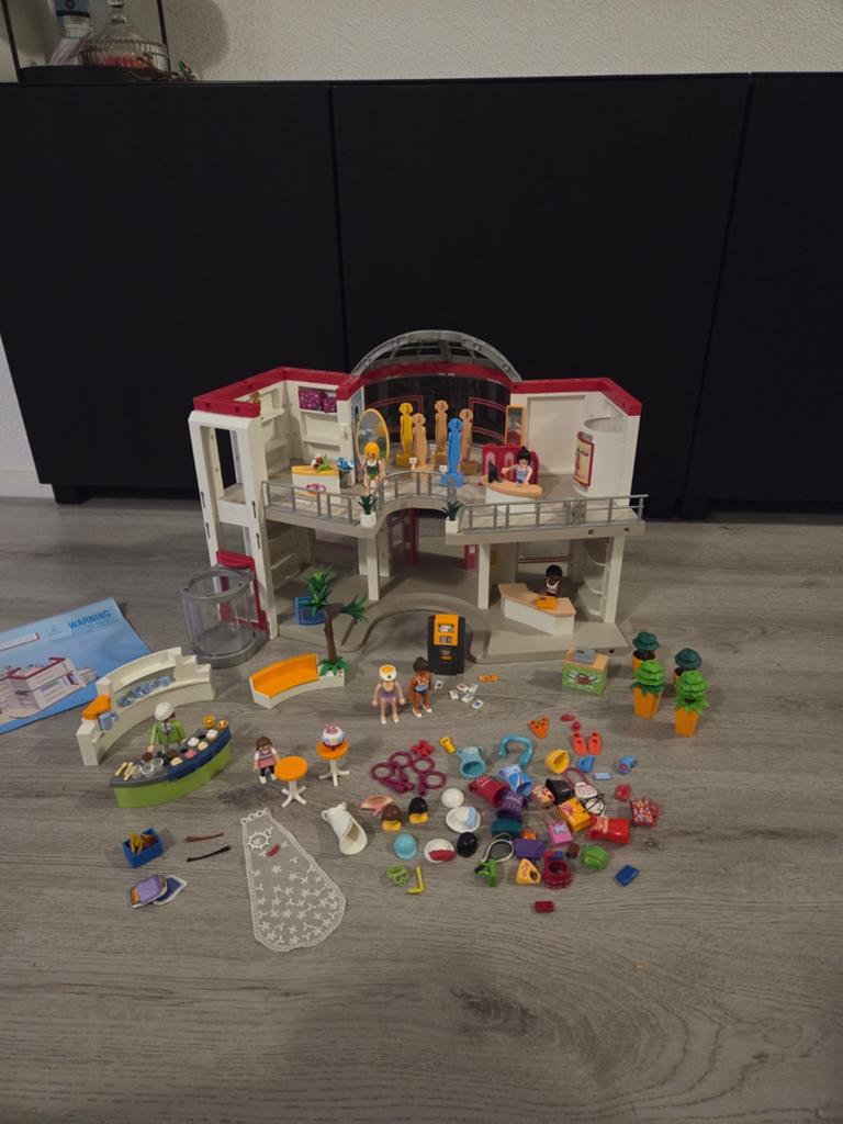 Playmobil 5485 winkelcentrum, Kinderen en Baby's, Speelgoed | Playmobil, Ophalen of Verzenden, Zo goed als nieuw, Complete set