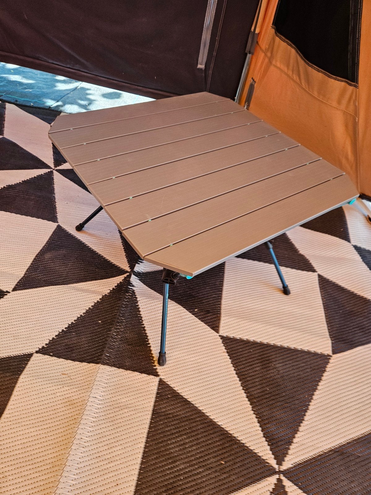 Decathlon/ Quechua camping bijzet tafel, Ophalen, Gebruikt, Campingtafel